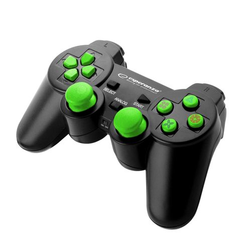 2 x Gamepad Bezprzewodowy Pad Kontroler USB do PS3 PC na Arena.pl