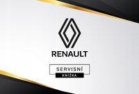 RENAULT SERVISNÍ KNÍŽKA książka serwisowa CZESKA przeglądy naprawy