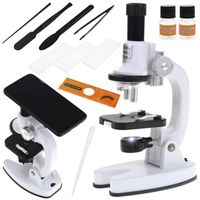 Mikroskop Naukowy Zestaw Małego Badacza Akcesoria