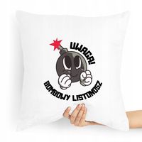 Poduszka Prezent Dla Listonosza Bombowy Listonosz Z Nadrukiem Ze Zdjęciem