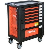 szafka serwisowa na kółkach + narzedzia 211 części - yt-55290