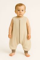 Muślinowy śpiworek dla dzieci z nogawkami XL 2-4 lata letni TOG 1.0 - cream