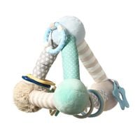 Zabawka edukacyjna grzechotka piszczek PIRAMIDA TINY YOGA