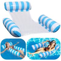 Hamak Wodny Materac do Pływania Dmuchany do Basenu Fotel Leżak 100x120 cm