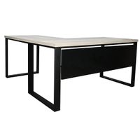 Biurko narożne prawe loft blenda Halifax biały 160 MebleKreator