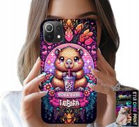 ETUI DO XIAOMI MI 11 LITE - SŁODKA KAPIBARA Z SZEJKIEM, SUPER WZORY