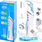 IRYGATOR BEZPRZEWODOWY DO ZĘBÓW JAMY USTNEJ 3 TRYBY PULSACJA 2 KOŃCÓWKI USB