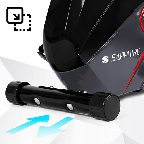 ROWER stacjonarny magnetyczny ZAX rowerek TRENINGOWY do ćwiczeń SAPPHIRE na Arena.pl