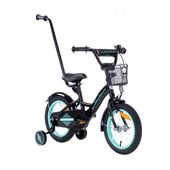 rower rowerek TOMABIKE Platinum 14 cali prowadnik kosz V-BREAK edycja 2025