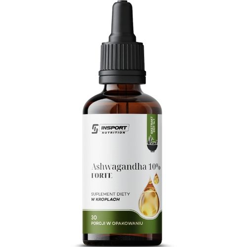 ASHWAGANDHA + SOPLÓWKA JEZOWATA 2x 30ml Adaptogeny Koncentracja | INSPORT na Arena.pl
