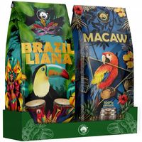 Kawa ziarnista 1kg x2 Świeżo Palona Arabica 100% Blue Orca + GRATIS