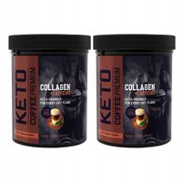 2x Keto Coffee Premium - Białkowy suplement wspierający odchudzanie 120g