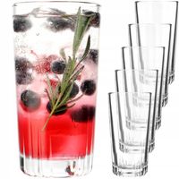 Zestaw Szklanek 6x Szklanki 340ml Do Napojów Drink