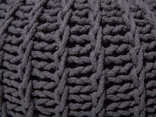 Puf 50 x 35 cm szary CONRAD II na Arena.pl