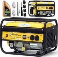 AGREGAT PRĄDOTWÓRCZY 5200W generator prądu GROM POLSKA MARKA +olej,