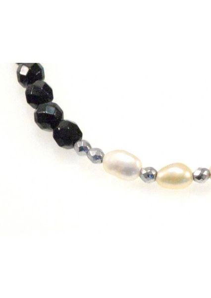 Bransoletka Spinel Perła 925 zdjęcie 2