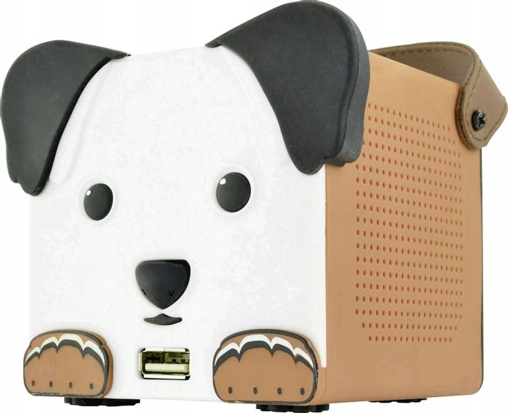 Głośnik Bluetooth dla Dzieci USB SD AUX DogBox LED zdjęcie 4