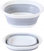 Duża Składana Miska Silikonowa Kosz Na Pranie Miska 38cm