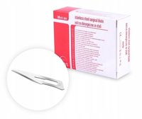 OSTRZA CHIRURGICZNE nożyki SKALPEL 100 szt- nr 11