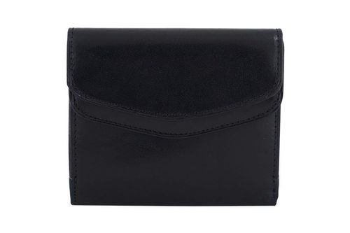 Barberini's portfel ze skóry naturalnej - Brązowy ciemny na Arena.pl