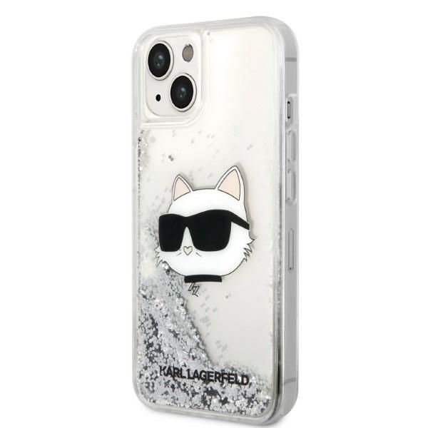 Etui Karl Lagerfeld do iPhone 15 Plus, iPhone 14 Plus, Srebrny zdjęcie 2