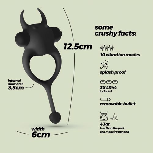 crushious daemon vibrating cockring black na Arena.pl