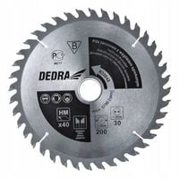 PIŁA TARCZOWA DO DREWNA 100 ZĘBÓW 300*30MM H300100 DEDRA