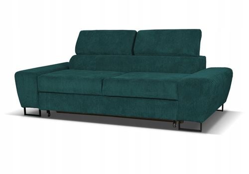 Sofa kanapa Savio salon Family meble zielony sztruks reg zagłówek na Arena.pl