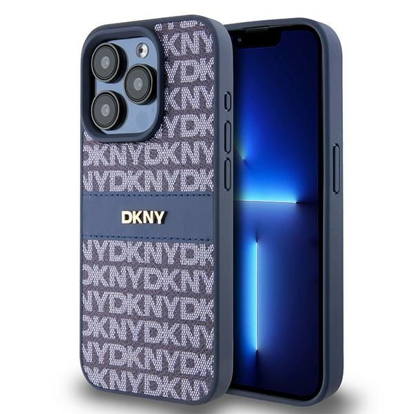 Etui DKNY do iPhone 15 Pro, Niebieski zdjęcie 1