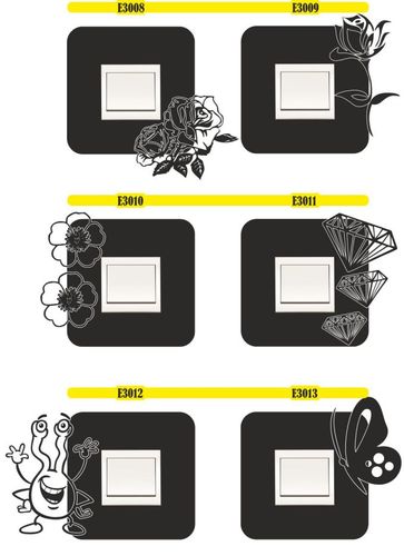 naklejki na włącznik NAKLEJKA POD KONTAKT ścienne na Arena.pl