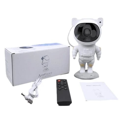 PROJEKTOR GWIAZD ASTRONAUTA GWIEŹDZISTE NIEBO NOCNA LAMPKA DLA DZIECI LED na Arena.pl