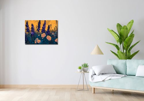 Obraz 70x50cm Złoty Ogród na Arena.pl