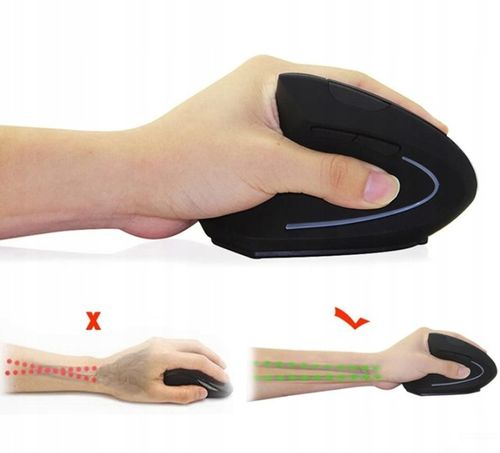 MYSZ ERGONOMICZNA Pionowa Wertykalna Bezprzewodowa na Arena.pl