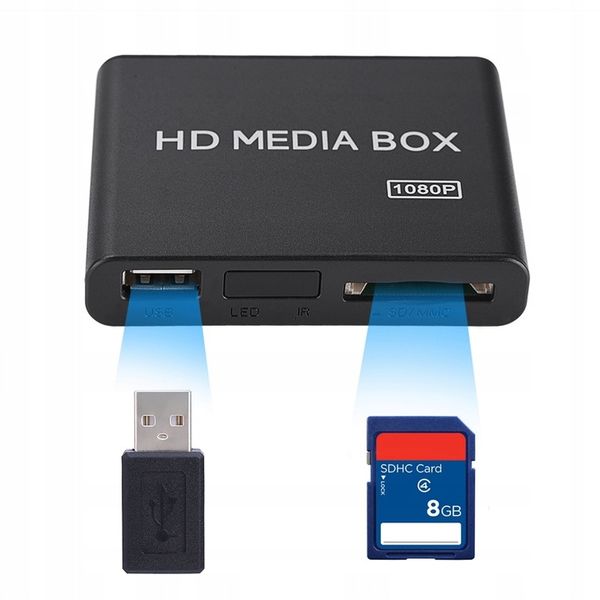 Odtwarzacz multimedialny 1080P zdjęcie 5
