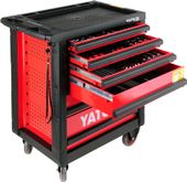 szafka serwisowa na kółkach + narzedzia 177 części - yt-5530