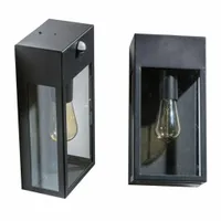 AZzardo Kinkiet ścienny elewacyjny IP44 NIKLAS WALL SENSOR BK AZ4487