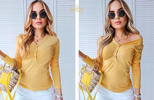 Super wygodna klasyczna BLUZKA cudowne kolory na Arena.pl