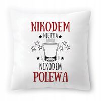 Poduszka Dla Nikodema Na Urodziny Ze Zdjęciem Na Prezent Biała 40X40 Cm