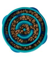 Miska dla psa spowalniająca jedzenie OutwardHound Fun Feeder Mini turkusowa