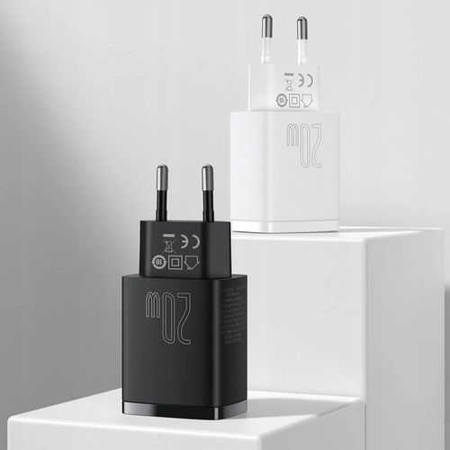 Ładowarka Baseus Compact 2x USB+USB-C PD QC 30W 3A na Arena.pl