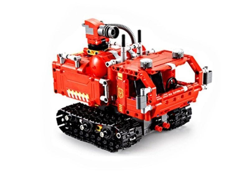 ND24_6680 Robot z Klocków R/C 2.4G 527 elementów Czerwony zdjęcie 6