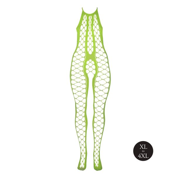 Neonowy Bodystocking Ouch! 835 Green XS/XL zdjęcie 13