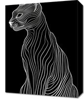 Obraz 40x50cm Minimalny Kontur