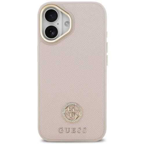 etui guess grained strass logo magsafe   do iphone 17 różowy na Arena.pl