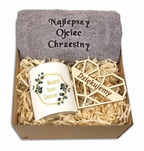 PODZIĘKOWANIE DLA CHRZESTNYCH ŚLUB PREZENT CHRZEST zdjęcie 6