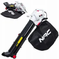 ODKURZACZ ELEKTRYCZNY NAC DMUCHAWA OGRODOWA DO LIŚCI 3000W Z REGULACJĄ RURY