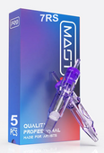 MAST PRO Komplet Kartridże Igły modułowe do Tatuażu 5x 7RS makijażu Dragon
