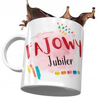 Kubek Dla Jubilera Fajowy Jubiler Prezent Z Nadrukiem Ze Zdjęciem