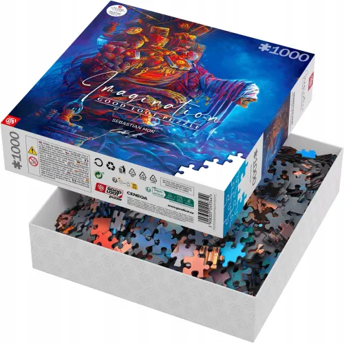 Puzzle Good Loot 1000 elementów Sebastian Moń Ciężar doświadczeń na Arena.pl