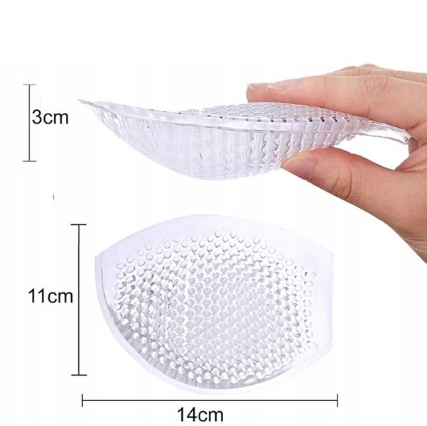 WKŁADKI SILIKONOWE DO STANIKA BIUSTONOSZA PUSH UP ODDYCHAJĄCE PERFOROWANE zdjęcie 6